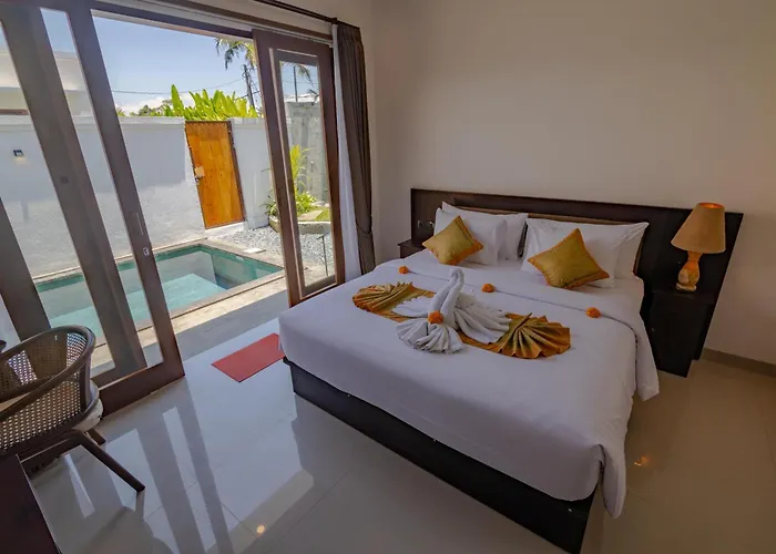 ベッド・アンド・ブレックファスト The Tjindra Mata 2 Bedroom Private Pool Ubud パヤンガン